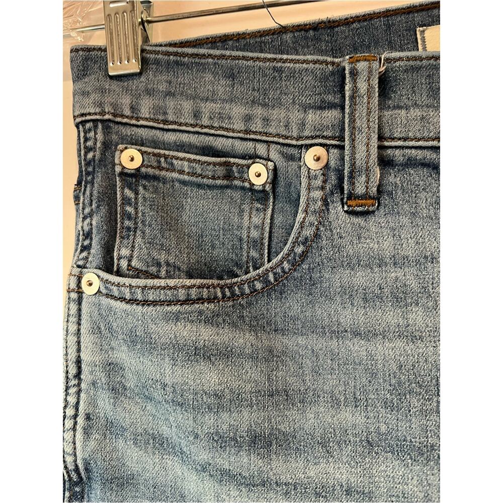 Madewell Cali Demi-Boot Jeans Raw Hem Medium Wash Size 27 - Picture 13 of 13